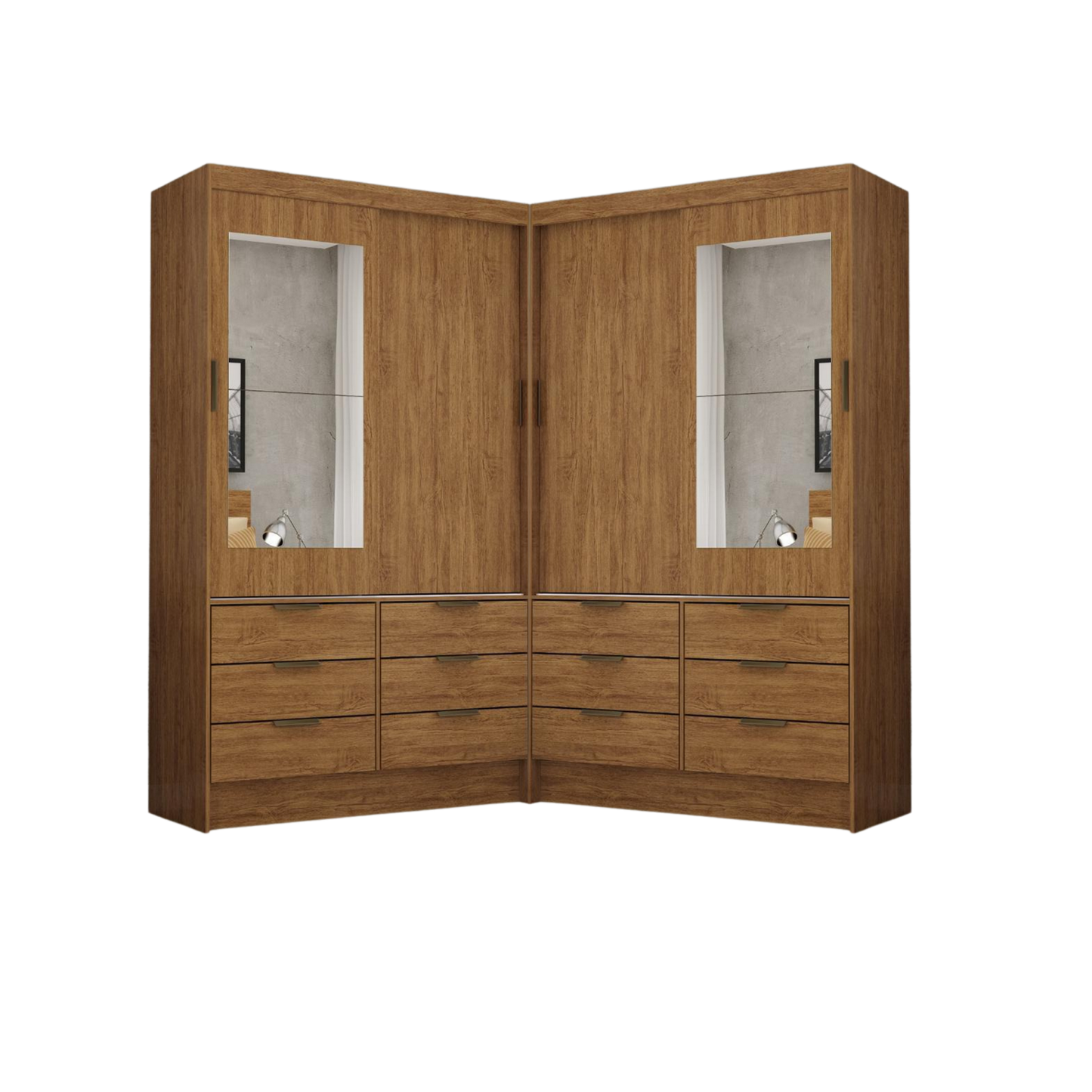 Closet Sevilha Plus Freijó – CARIOCA MÓVEIS - Móveis furniture