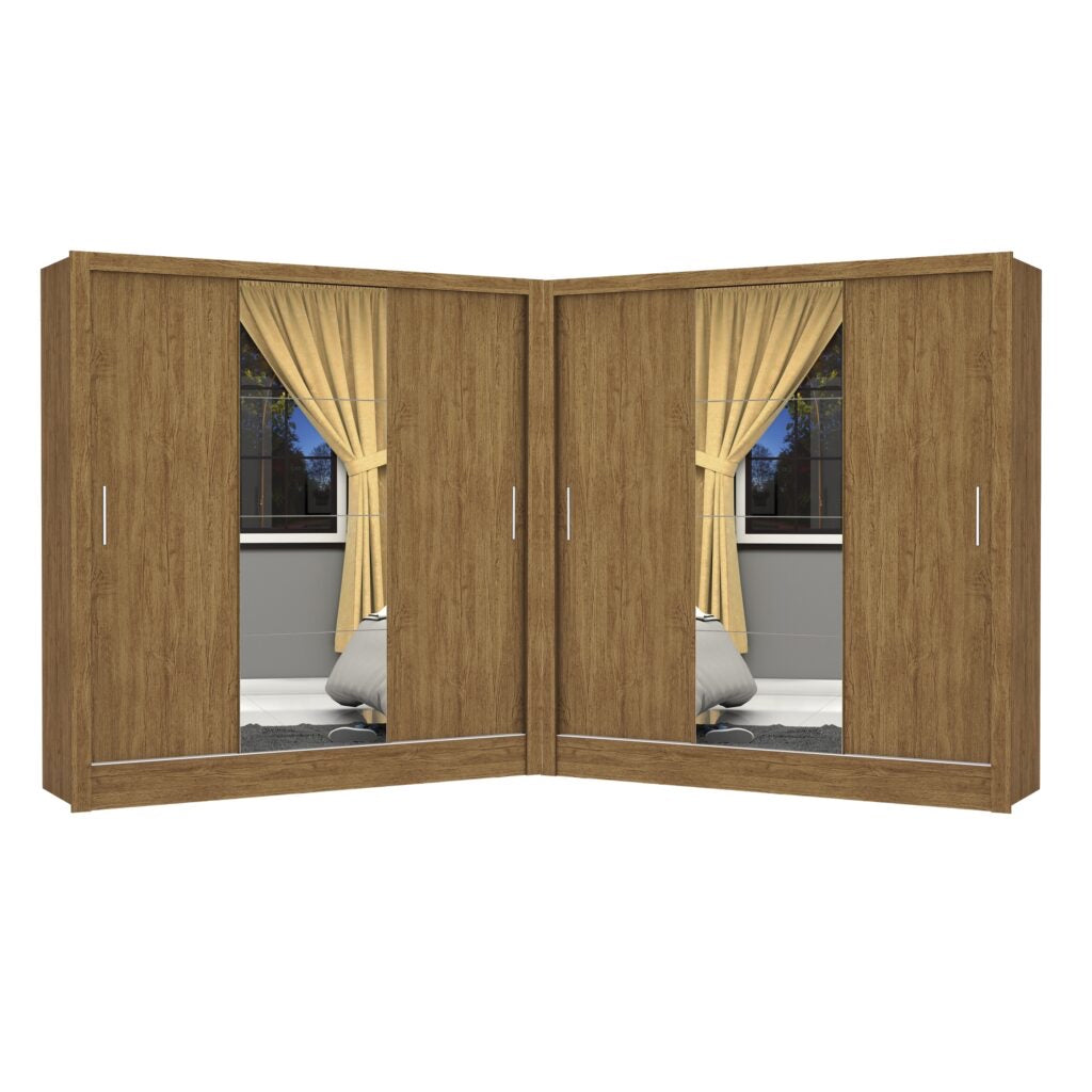 Closet Dubai/Santiago Plus Freijó – CARIOCA MÓVEIS - Móveis furniture