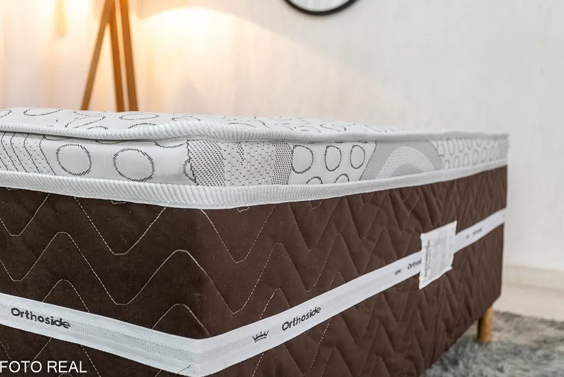 Cama Box Solteiro Livina Molas Ensacadas
