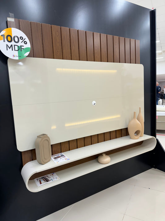 Home Prime 185 Castanho.Off White - Móveis furniture