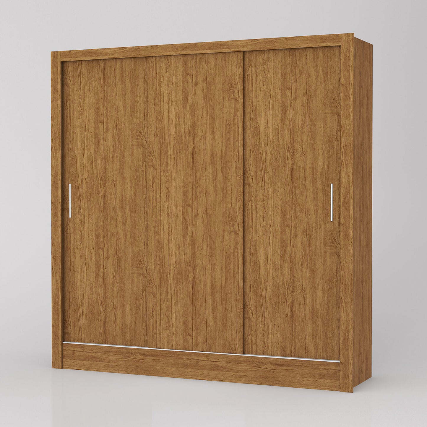 Guarda-Roupa 3 Portas Dubai/Santiago (Sem espelho) Freijó – - Móveis furniture