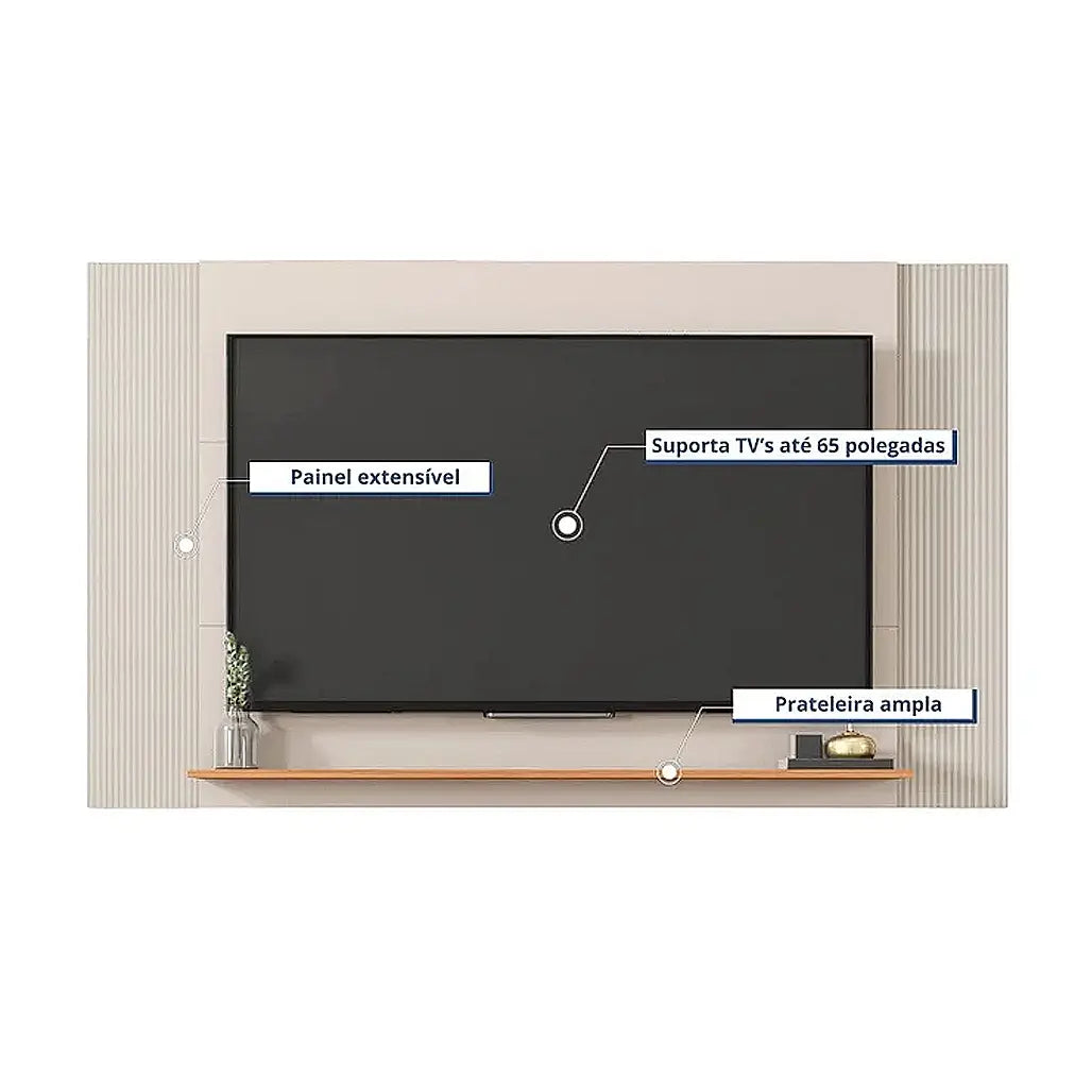 Painel Extensível Mondrian para TV até 65 Polegadas Caemmun
FREIJÓ