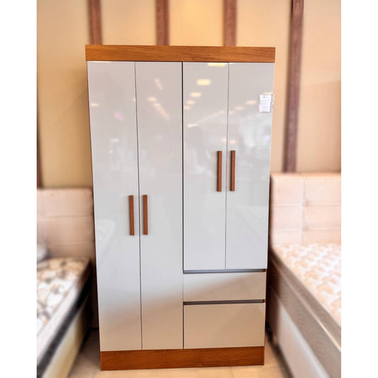 Roupeiro 4 Ptas Oregon Cinamomo/off White Tcil