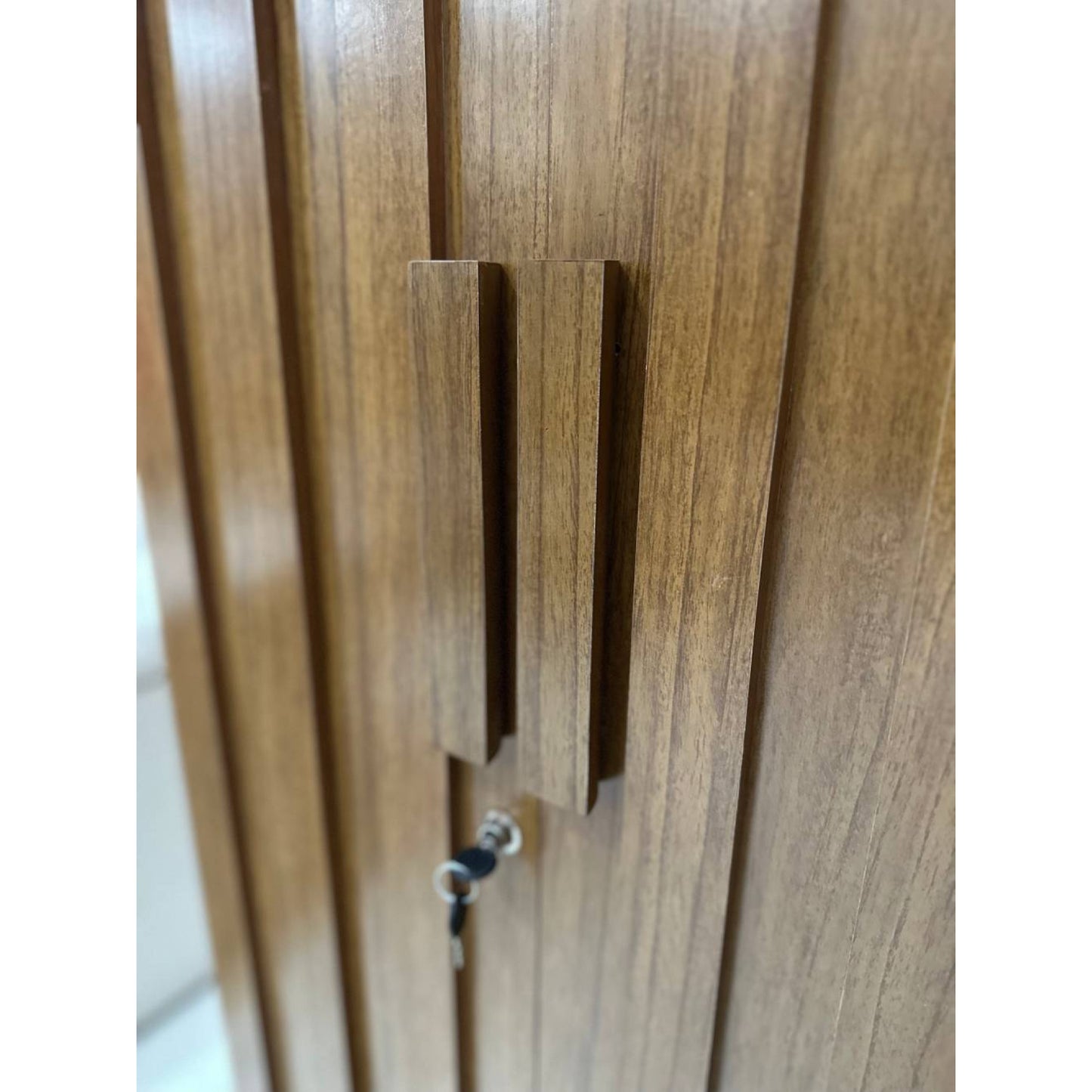 Armário Multiuso Florida Ripado - Cinamomo - Móveis furniture