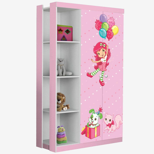 Roupeiro Lara Moranguinho 2 - Móveis furniture