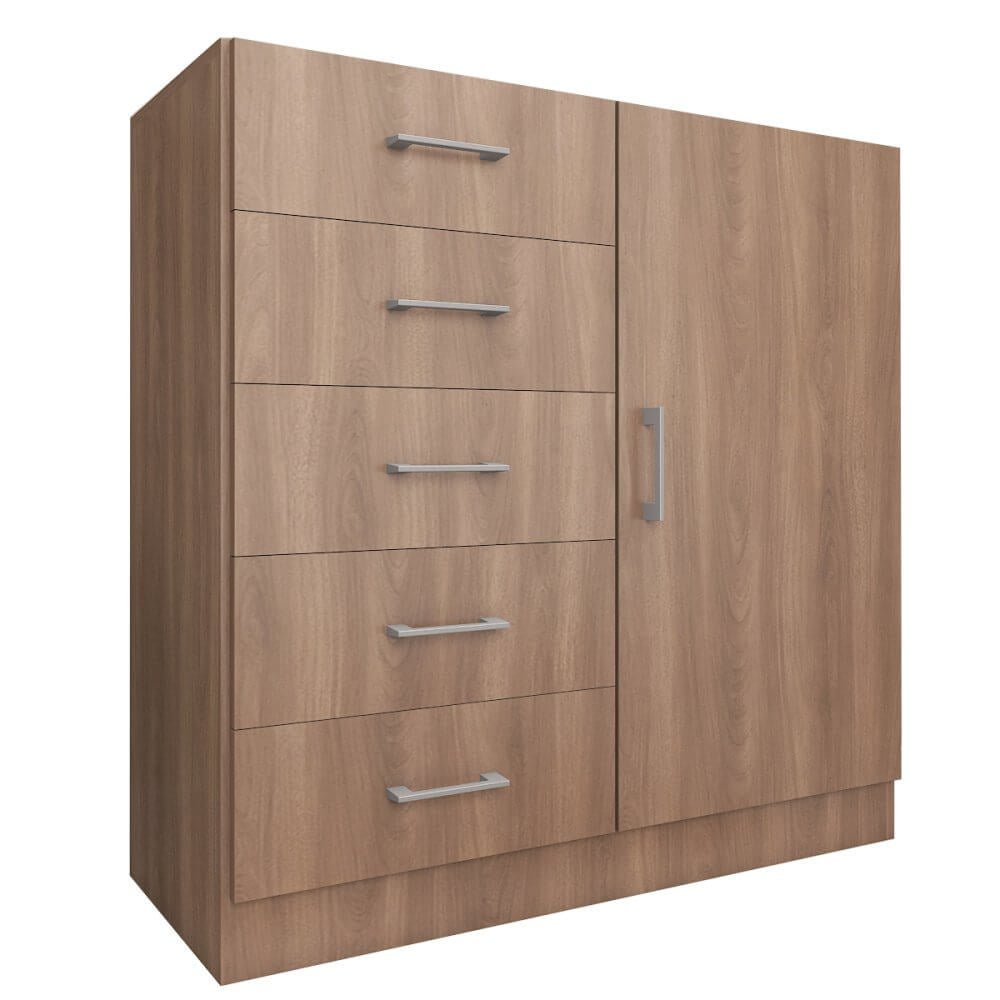 Cômoda Miami 5 Gavetas 1 Porta Fellicci - Móveis furniture