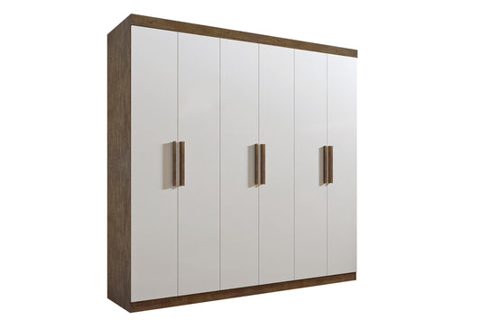 Roupeiro Colibri 6P Ipe.Off White D Doro - Móveis furniture