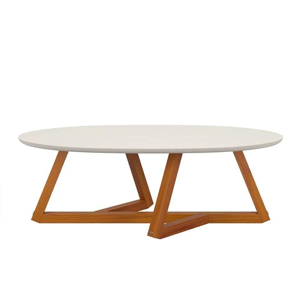 Mesa de Centro Classic Tebarrot Off White Nature