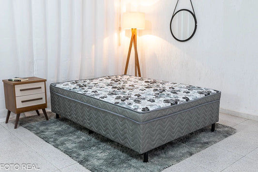 Cama Box Casal Dackar Ortopédica 138x188x52 Orthoside - Móveis furniture