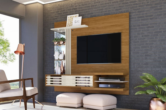 Bancada Susp Frizz Supreme Naturale.Off White Madetec - Móveis furniture