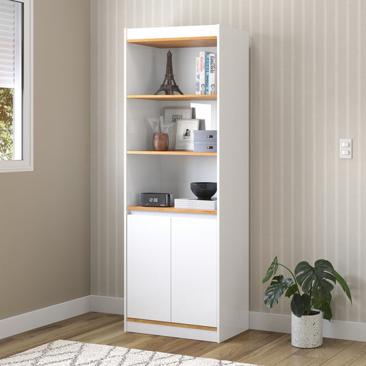 Armário Multiuso Encanto Branco/Cinamono – PATRIMAR