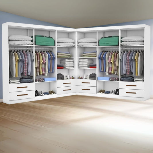 Closet Hércules Branco – CARIOCA MÓVEIS - Móveis furniture