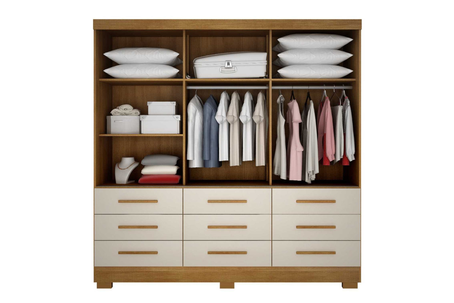 ROUPEIRO BURITI 3PTS 9GAV C/ESP CUMARU/FENDI – NH