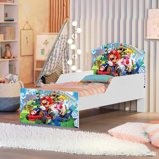 Mini Cama Juvenil Lívia Super Mario - Móveis furniture