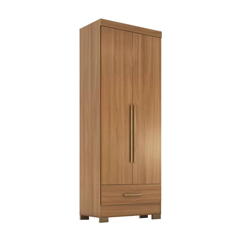 Roupeiro Solteiro Smart Plus 2 Portas 1 Gaveta Larg. 0.85m (GR2123) Cinamomo Rodial Móveis - Móveis furniture