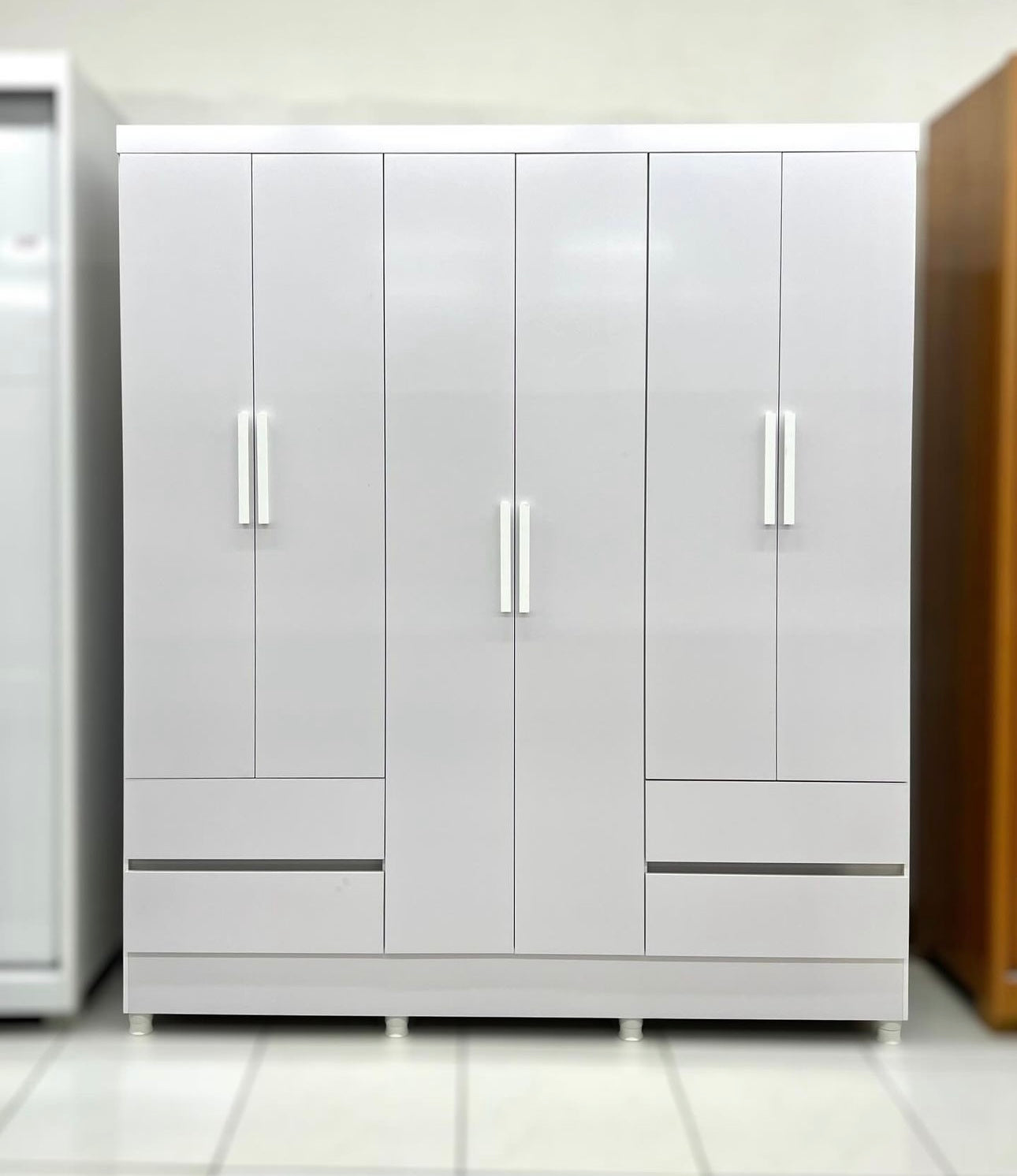 GUARDA ROUPA OREGON – TCIL BRANCO - Móveis furniture