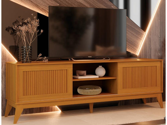 Rack King 65″ – Cedro - Móveis furniture