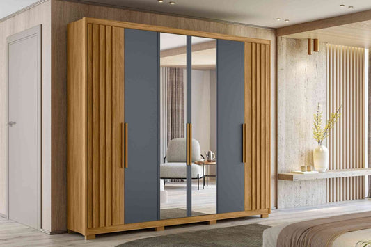 MOVAL - GR. ARAGUAIA 6PTS RIPADO C/ESP - 260CM - Móveis furniture