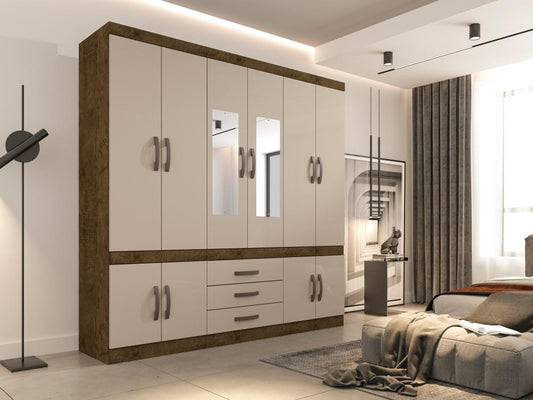 Roupeiro New Parma 10P3G - Móveis furniture