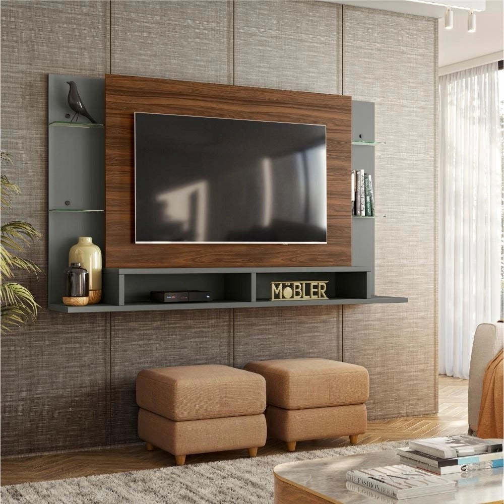 Painel Malbec Palisandro. - Móveis furniture