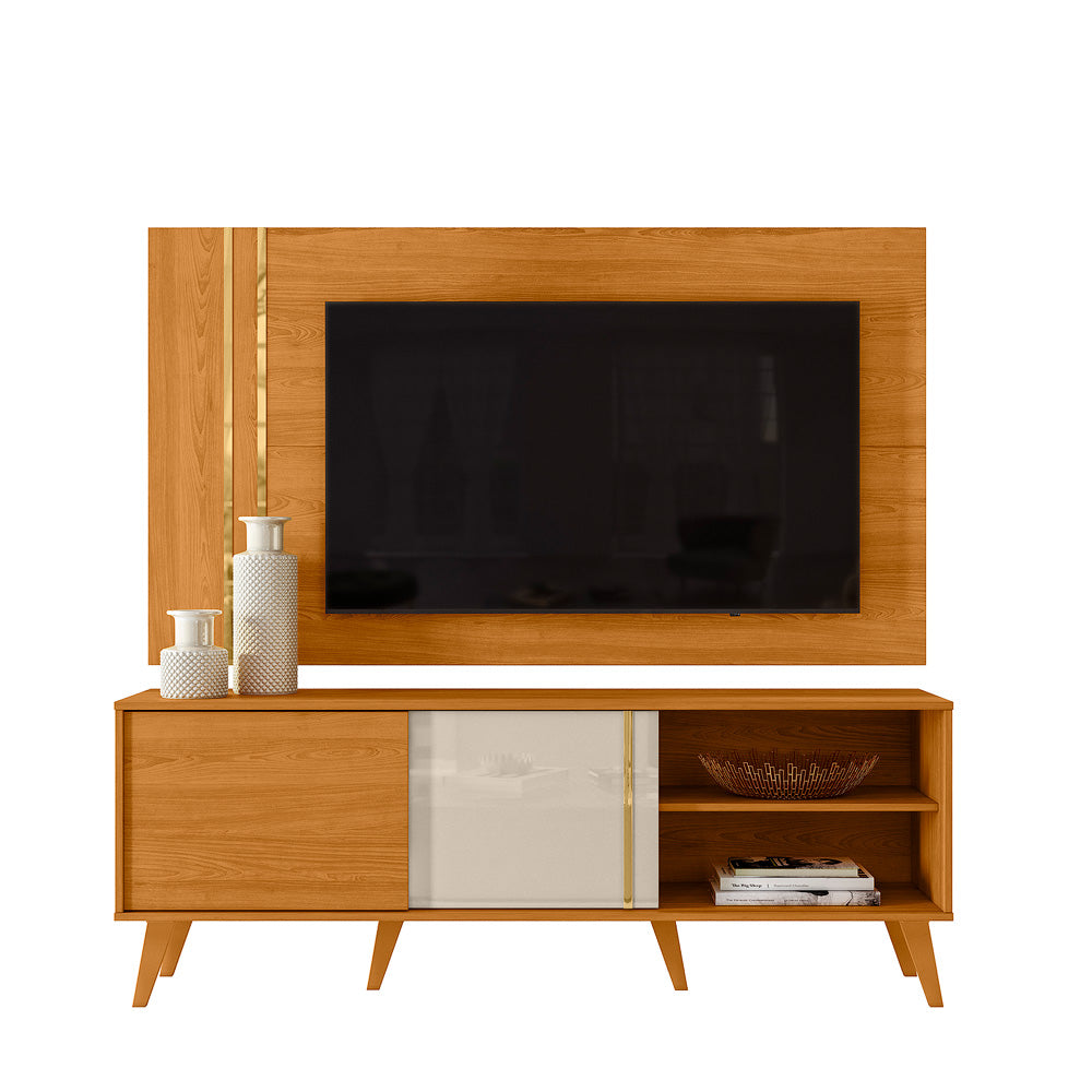 Combo até 65″ Cronos Cinamono/Off White – MADETEC