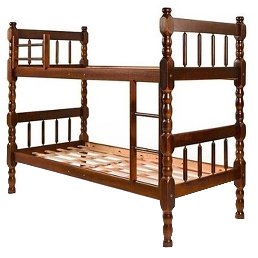 Beliche Milão Torneada para Colchão 188×78 Imbuia - Móveis furniture