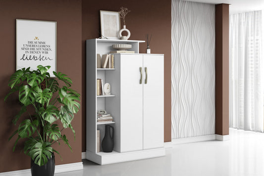 Multiuso Arv Florenca 2P Branco Aramoveis - Móveis furniture