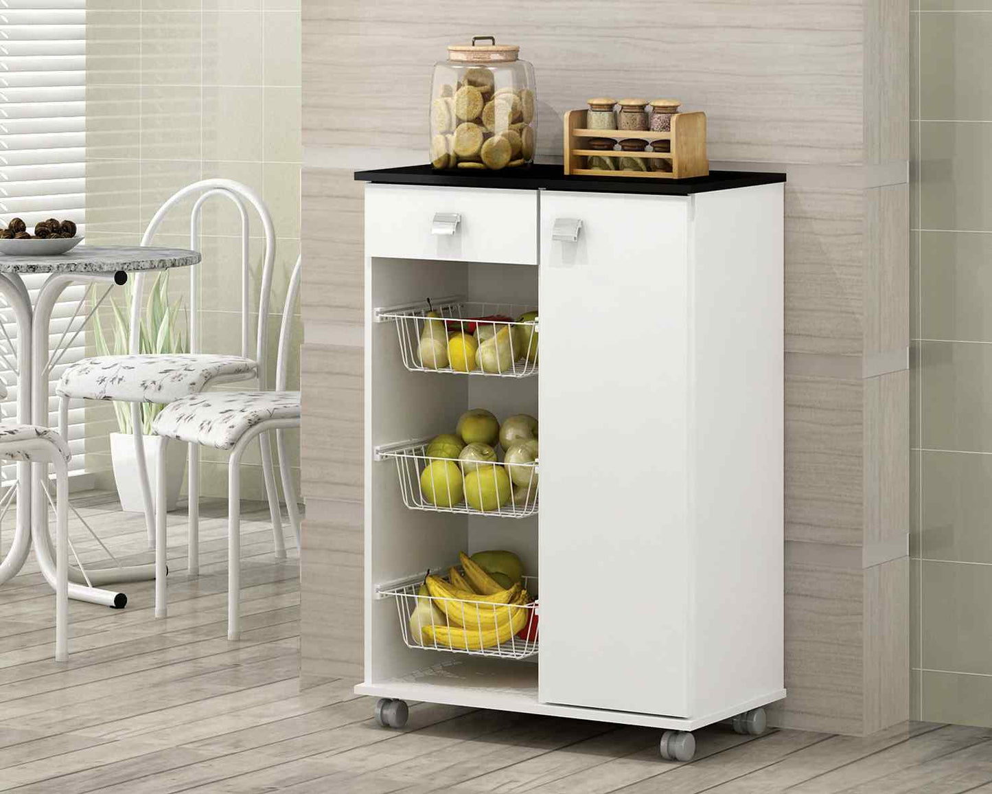 Fruteira Natasha 1P1G3C - Móveis furniture