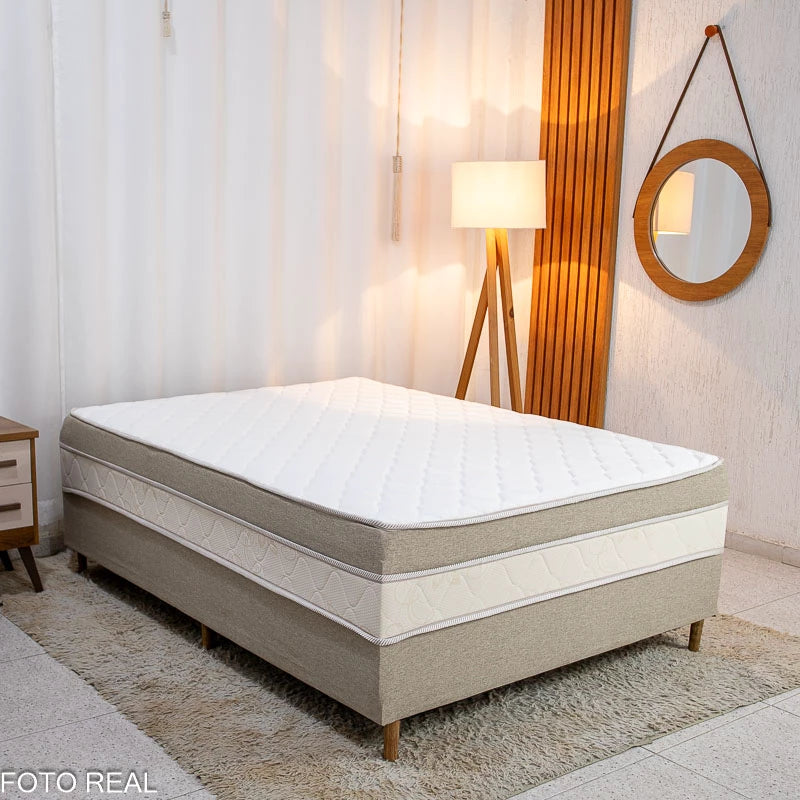 Cama Box Casal Sonho Bom Premium Ortopédica D33 138x188x62 - Nosso Sonho