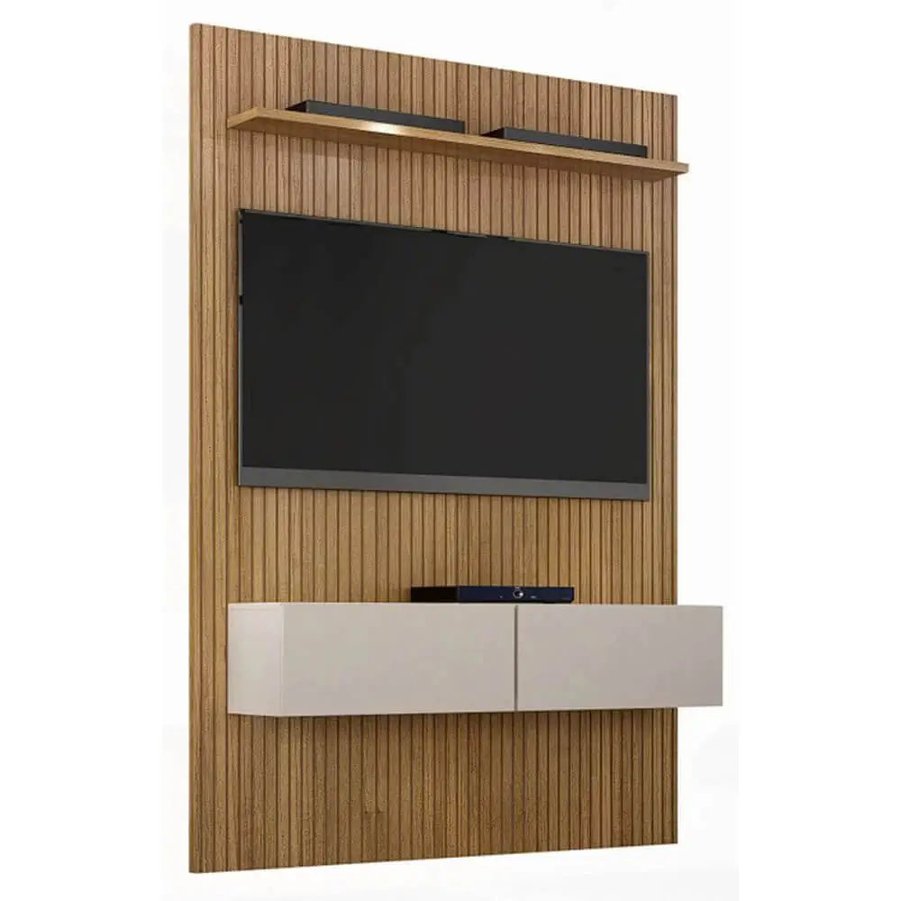 Painel Curitiba Com Nicho 134cm para TV até 50 Polegadas Valdemoveis