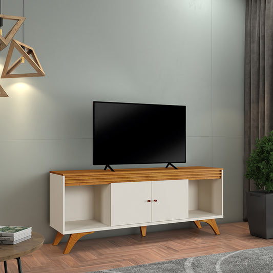 Rack Sevilha 2 Portas para TV até 65 Polegadas Mavaular - Móveis furniture