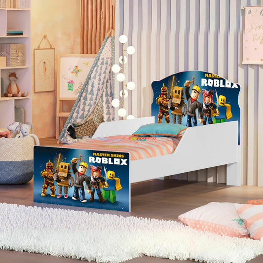 Mini Cama Juvenil Lívia Roblox - Móveis furniture