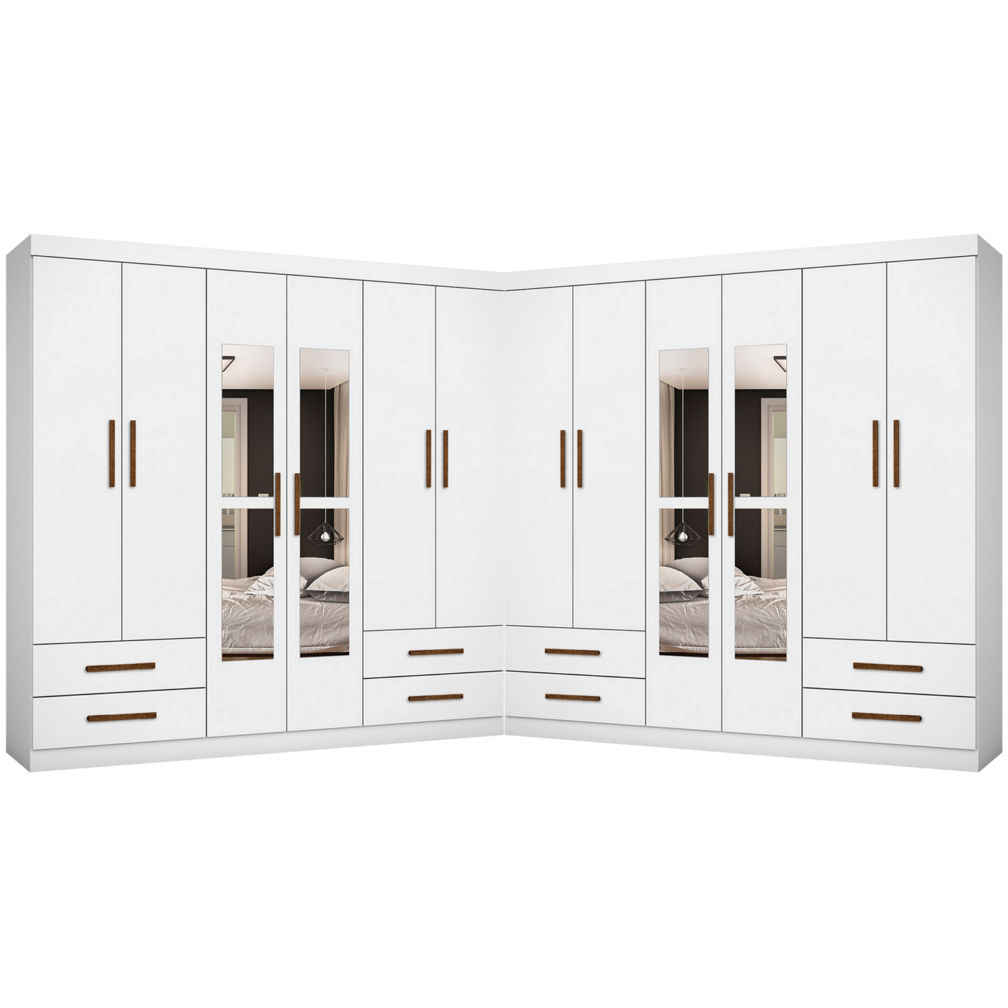 Closet Hércules Branco – CARIOCA MÓVEIS - Móveis furniture