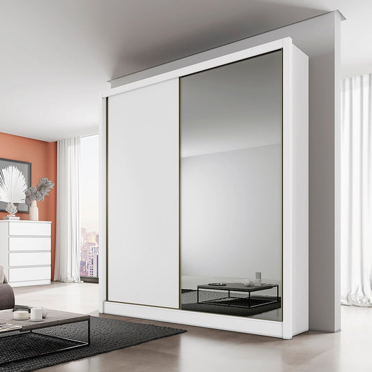 GUARDA-ROUPA VIRTUS PLUS branco - Móveis furniture