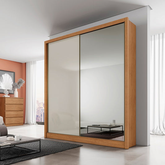 GUARDA-ROUPA VIRTUS PLUS cumaru/fendi - Móveis furniture