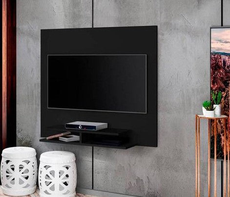 Painel Quenia 90 Preto - Móveis furniture