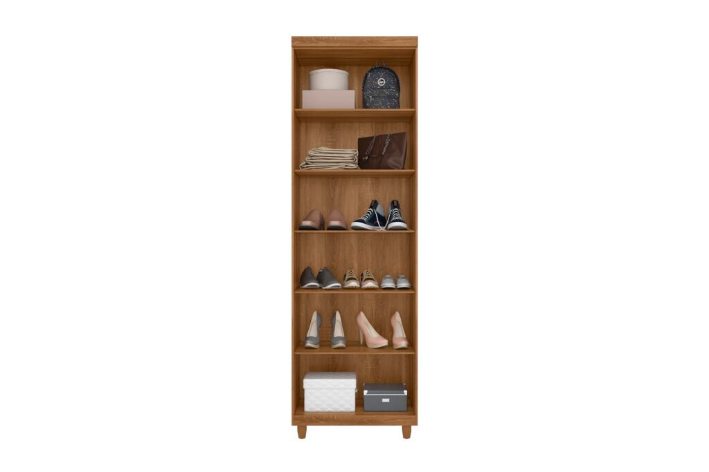 Armário Multiuso Com Chave , Isabela Mel/Off White – RUD RACK - Móveis furniture