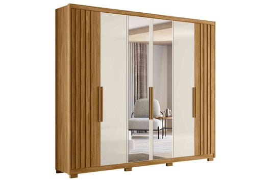 ROUPEIRO ARAGUAIA 6PTS RIPADO C/ESP FREIJO/OFF – MOVAL