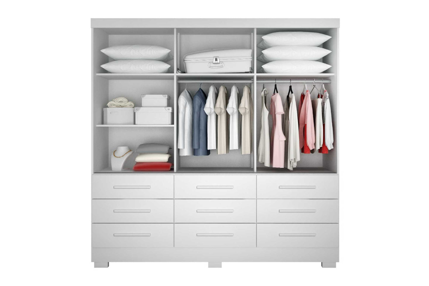 ROUPEIRO BURITI 3PTS 9GAV C/ESP BRANCO – NH