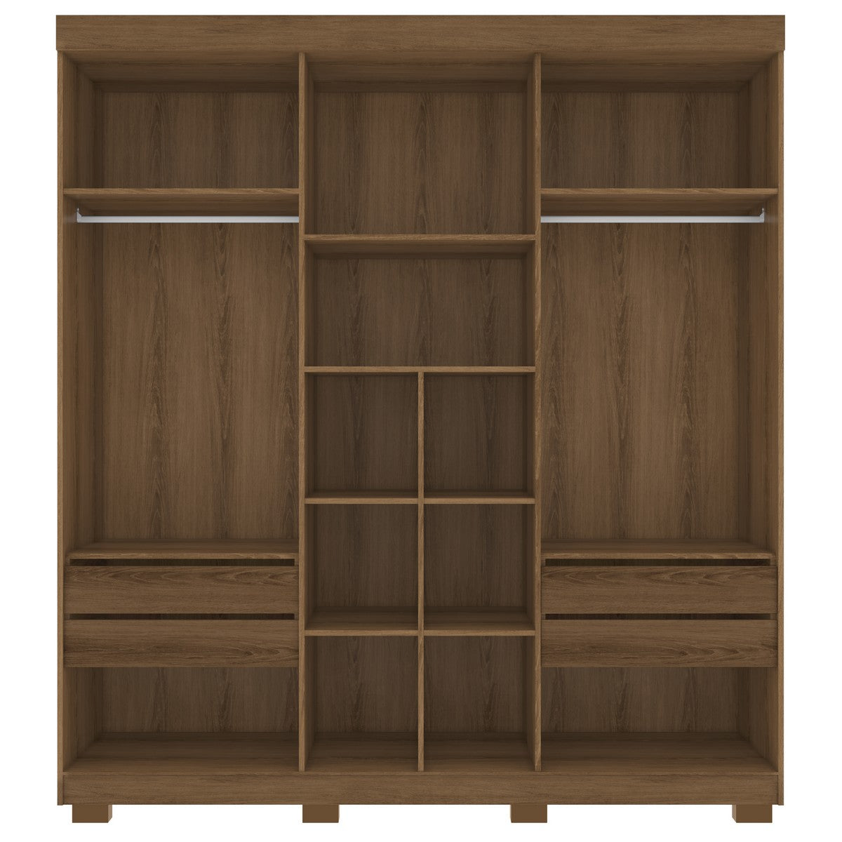 Guarda-Roupa (4 Gavetas) Porto Bello New 2,007 m Mel – RUD RACK