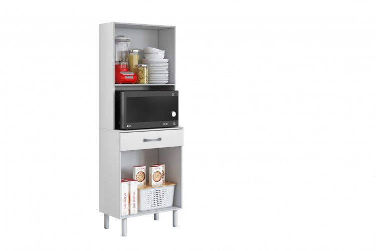 Paneleiro 4 Portas 1 Gaveta Balli Aramóveis - Móveis furniture