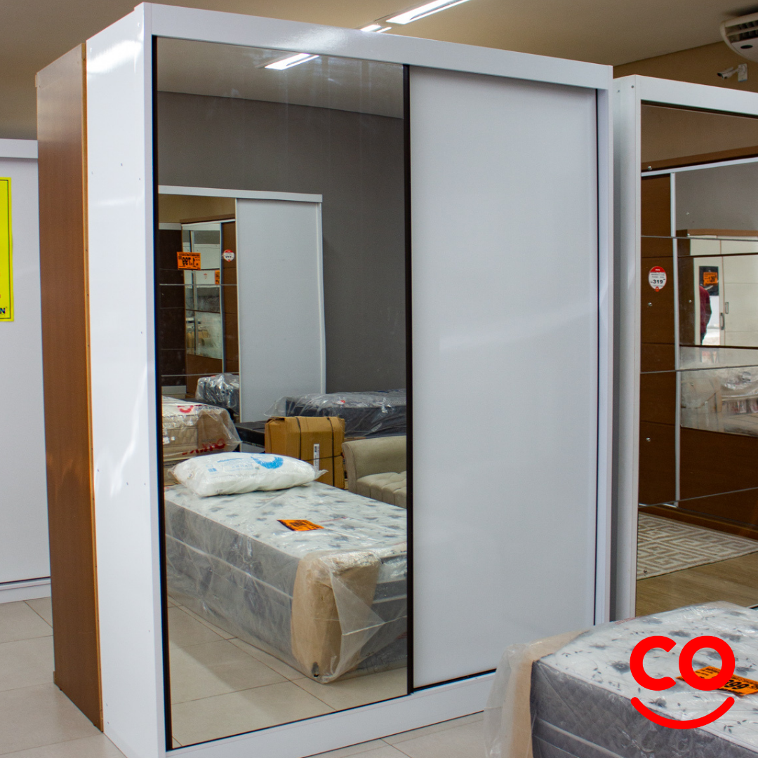 GUARDA-ROUPA VIRTUS PLUS branco - Móveis furniture