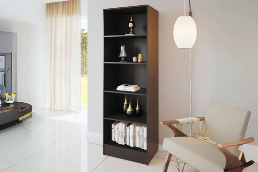 LIVREIRO BIBLIOTECA MIRAGE PRETO – VIERO