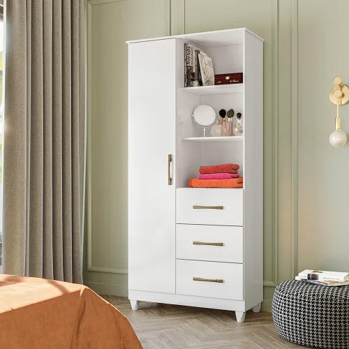 Armário 1 Porta Sofia Branco  Moval