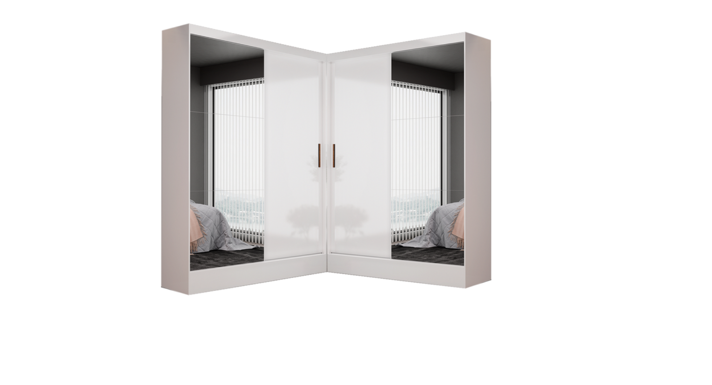 Closet Santiago Plus Branco – CARIOCA MÓVEIS - Móveis furniture