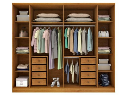 Guarda-Roupa Sevilha 6 Portas 8 Gavetas Tcil – Cinamomo