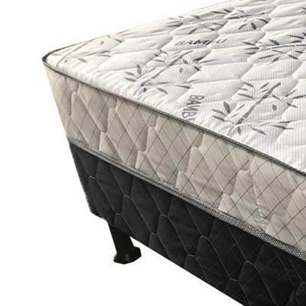 Cama Box Monaco Casal Ortopédica 138x188x50cm - Móveis furniture