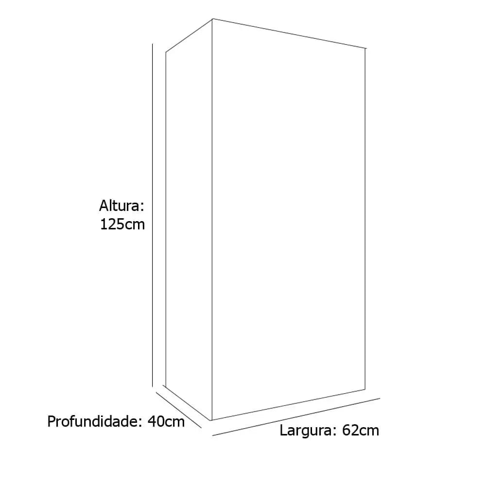 Cômoda 7 Gavetas Evidencia cinamomo