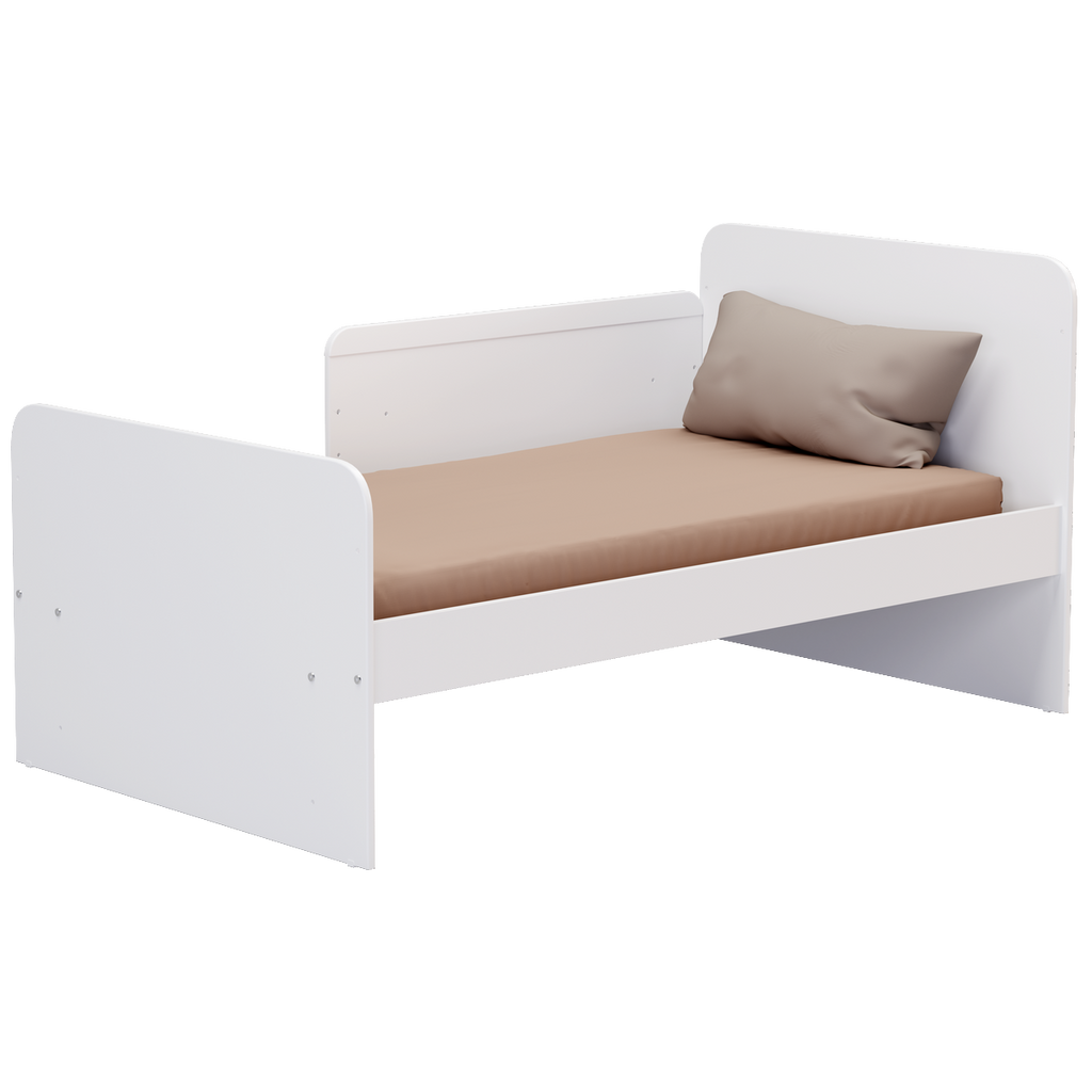 Berço Americano Ben Branco Brilho/Amêndoa – PEROBA MÓVEIS