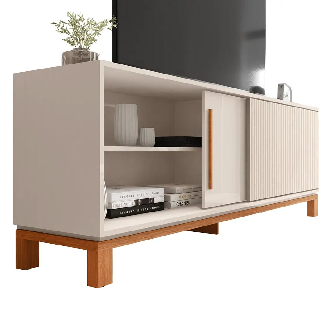 Rack Mondrian 180cm para TV até 65 Polegadas 2 Portas Caemmun